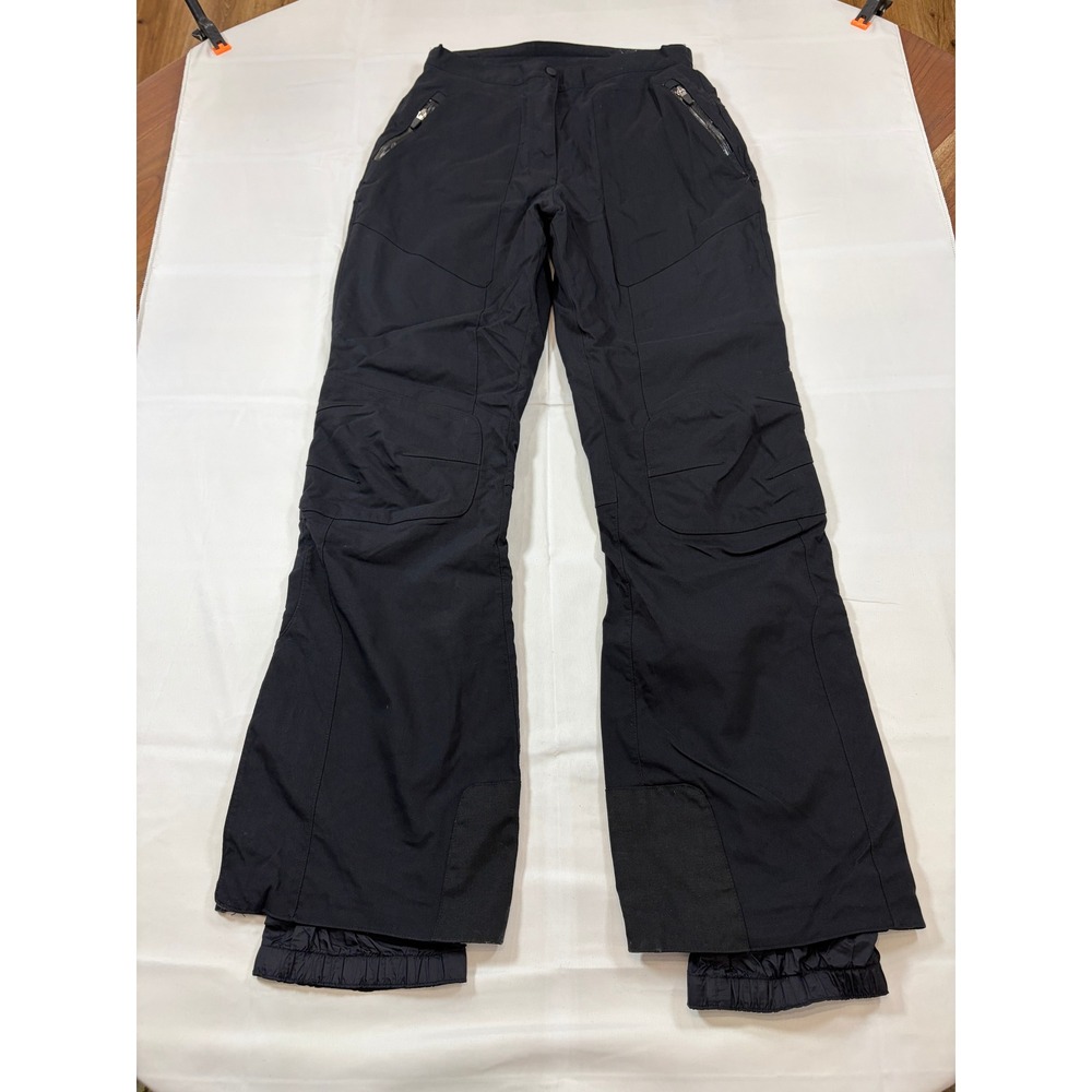 Obermeyer‎ Ridgeline Black Ski Snowboard Pants Ladies 10 Long Articulated Knee